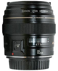 Canon 85mm f/1.8 best portrait lens