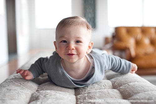 Baby close up