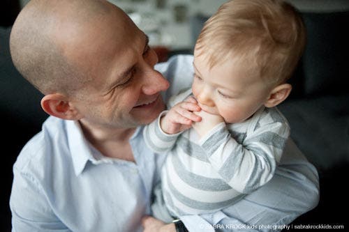 Dad and son