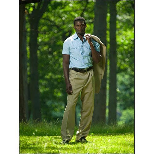 Man posing in the park