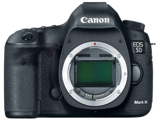 Canon EOS 5D Mark III front view