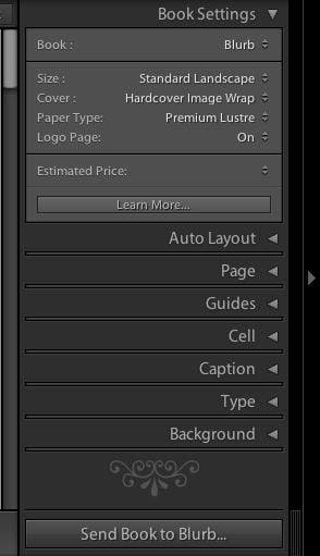 Adobe Lightroom 4 book module