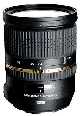 Tamron SP 24-70mm f2.8 Di VC USD image stabilization tamron lens