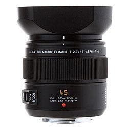 Panasonic 45mm f2.8 Leica DG Macro-Elmarit Aspherical Lens Mega O.I.S. portrait lens for MILC