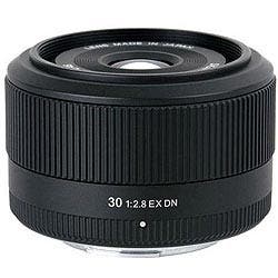 Sigma 30mm f2.8 EX DN portrait lens for MILC