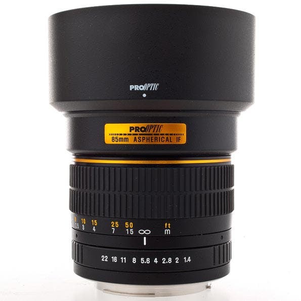 Pro Optic 85mm f1.4 ASPH Portrait Lens sample image