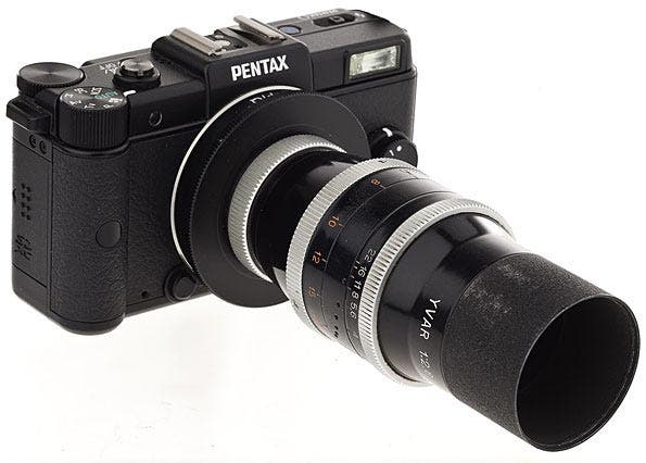 Pentax Q c-mount lens adapter