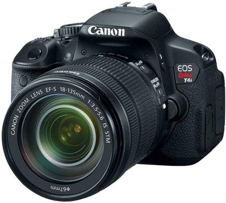 Canon T4i with 18-135mm f3.5-5.6 IS STM lens