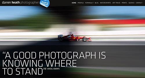 Darren Heath Website