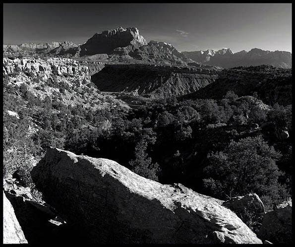 Grand Circle landscape photography Ilford Gallerie Prestige Gold Fiber Silk