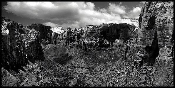 Grand Circle landscape photography Ilford Gallerie Prestige Gold Fiber Silk