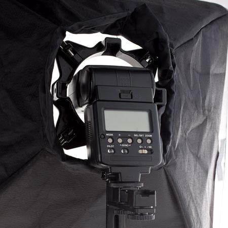 Flashpoint Soft Box for Shoe Mount Flashes with Mounting Hardware