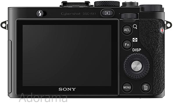 Sony DSC-RX1R back