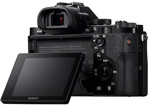 Sony A7 backview