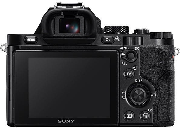 Sony A7R backview