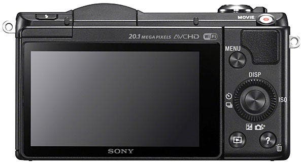 sony a5000 back