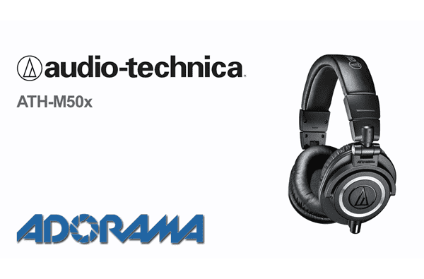 Audio-Technica ATH-M50x Professional Monitor Headphones