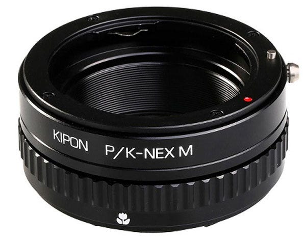 filter premier masker Kipon Pentax K Lens to Sony E-Mount Camera Lens Adapter (with Macro  Helicoid) KP-LA-NEX-PXK-WM