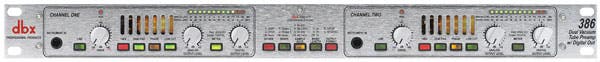 DBX 386 Dual Vacuum Tube Preamp 