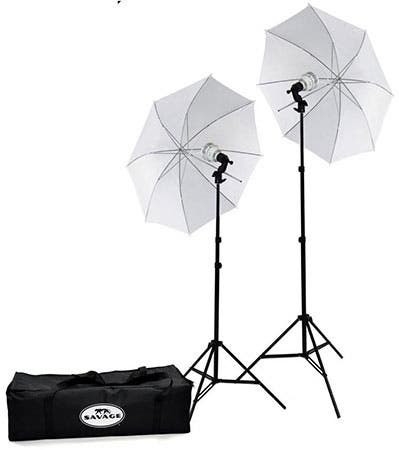 Savage LED Studio Light Kit