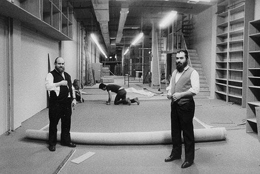 Construction at Adorama in the 80s