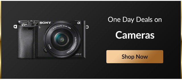 One Day Deals On Cameras