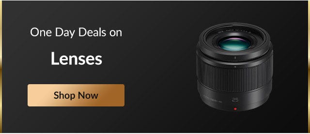 One Day Deals On Lenses