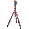 3 Legged Thing Albert 2.0 5-Section Carbon Fiber Tripod with AirHed Pro Ball Head, Earth Bronze & Ocean Blue Blue/Bronze