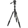 3 Legged Thing Punks Brian 2.0 5-Section Carbon Fiber Video Tripod with AirHed Trinity Head Matte Black