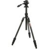 3 Legged Thing Punks Billy 2.0 4-Section Carbon Fiber Video Tripod with AirHed Trinity Head Matte Black