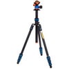 3 Legged Thing Punks Travis 2.0 4-Section Magnesium Alloy Travel Tripod with AirHed Neo 2.0 Ball Head, Blue Blue