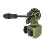 3 Legged Thing Window Mount Clamp with AirHed Trinity Video Head Moss Green