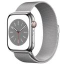 Apple Watch Series 8 GPS, 45mm Starlight AL Case with Starlight Sport ...