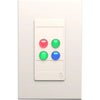 Allen & Heath IP4 4-Button Programmable Decora Wallplate Controller White