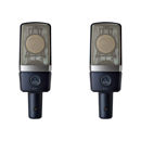 AKG C214 Matched Pair Stereo Cardioid Condenser Microphone, Set of 2