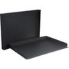 Archival Methods Drop Front Box, 1.5" 16.5" x 20.5", Black Black