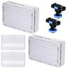 Amaran Ace 25c 25W RGBWW On-Camera LED Light, Silver, 2-Pack White