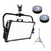 ARRI SkyPanel S60 Pro 500W RGBW LED Soft Light Panel without Cable & Mount, Black, Bundle with 11.3' Double Riser Stand and Gaffer Tape Black