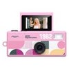 Aries Mini Keychain Camera With Flip Display - Pink Pink