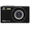 Aries OptixPro 75 WiFi Digital Camera - 3X Optical Zoom, IPS Screen (White) Black