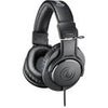 Audio-Technica ATH-M20x Wired Over-Ear Closed-Back Professional Monitor Headphones, Black Black