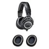 Audio-Technica ATH-M50x Headphones, Bundle with Earpads Black