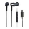 Audio-Technica ATH-CKD30C USB-C Wired In-Ear Headphones Black