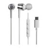 Audio-Technica ATH-CKD30C USB-C Wired In-Ear Headphones White