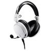 Audio-Technica ATH-GL3 High-Fidelity Closed-Back Over-Ear Wired Gaming Headset, White White