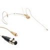Airwave Technologies HSD-SLIMCLIP Omni-Directional Dual-Ear Headset Microphone Tan