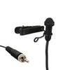 Airwave Technologies LAV-SLIMLINE+ Omni-Directional Miniature Lavalier Microphone, S8 Sennheiser Compatible, Black Black