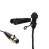 Airwave Technologies LAV-SLIMLINE+ Omni-Directional Miniature Lavalier Microphone, T3 Compatible, Tan Black