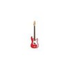 Austin APB200 Series Double Cutaway Bass Guitar, Sunburst Red