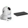 BirdDog P240 FHD Full NDI/HDMI/3G-SDI 40x PTZ Camera, 3-Pack with Netgear Managed Switch White